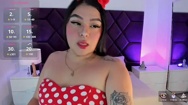 NandaLopez online show from October 18, 2025, 12:18 pm