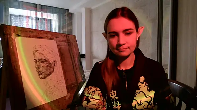 Snapshot of JinnyVibes chatting on October 18, 2025, 10:06 am JinnyVibes online show from October 18, 2025, 10:06 am