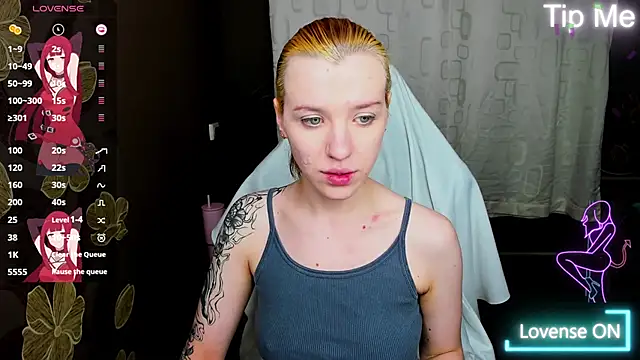 MeganNewCat online show from May 29, 2026, 9:10 pm