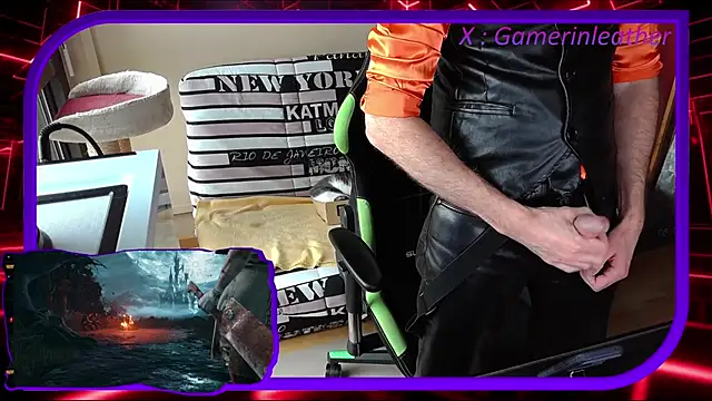 Gamerinleather online show from November 15, 2025, 11:03 am