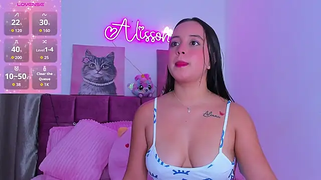 alissonsweet18 online show from June 3, 2026, 1:01 pm