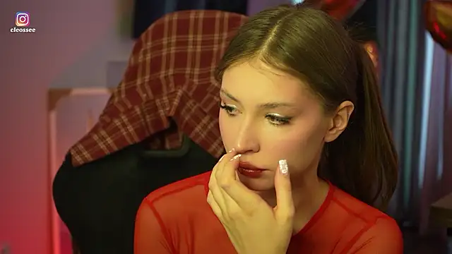 Snapshot of Cleose chatting on March 26, 2026, 7:06 am Cleose online show from March 26, 2026, 7:06 am