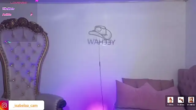 ISABELA TAY online show from July 24, 2026, 11:39 am