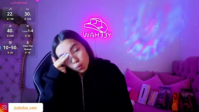 ISABELA TAY online show from July 1, 2026, 12:05 pm