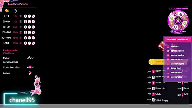 Snapshot of chanell95 chatting on February 10, 2026, 8:08 pm chanell95 online show from February 10, 2026, 8:08 pm