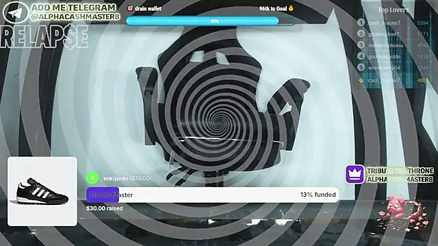 Snapshot of Alphacashmaster777 chatting on March 9, 2026, 10:02 pm Alphacashmaster777 online show from March 9, 2026, 10:02 pm