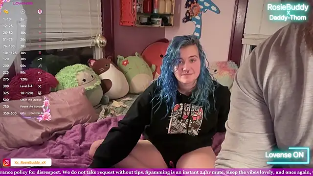 Snapshot of rosiebuddy chatting on January 18, 2026, 2:04 am rosiebuddy online show from January 18, 2026, 2:04 am