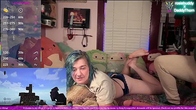 Snapshot of rosiebuddy chatting on February 2, 2026, 1:15 am rosiebuddy online show from February 2, 2026, 1:15 am