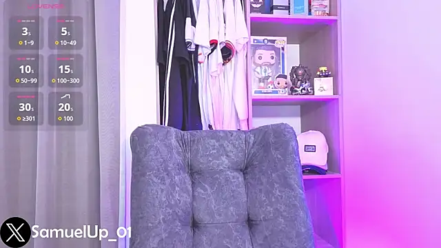 Samuel up01 online show from May 16, 2026, 6:56 am