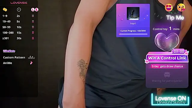 Snapshot of OceanCandy9 chatting on January 11, 2026, 1:51 pm OceanCandy9 online show from January 11, 2026, 1:51 pm