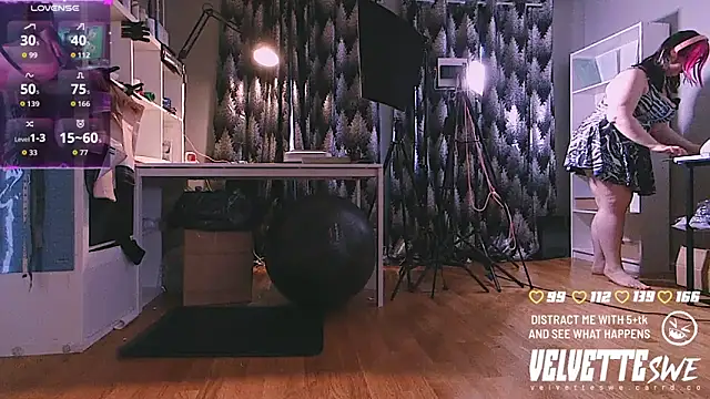 VelvetteSWE online show from August 5, 2026, 9:03 am