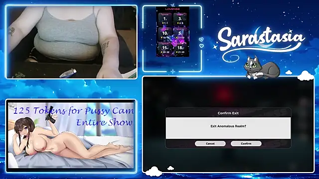 Sarastasia417 online show from June 17, 2026, 5:07 am