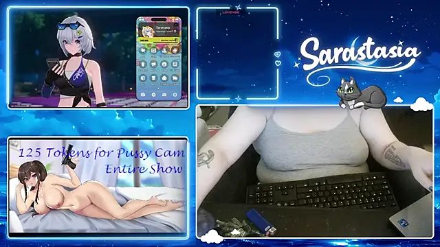 Sarastasia417 online show from June 24, 2026, 7:55 pm