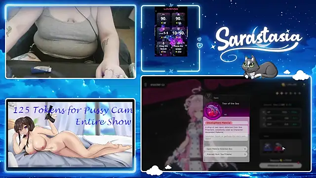 Sarastasia417 online show from June 16, 2026, 5:02 pm