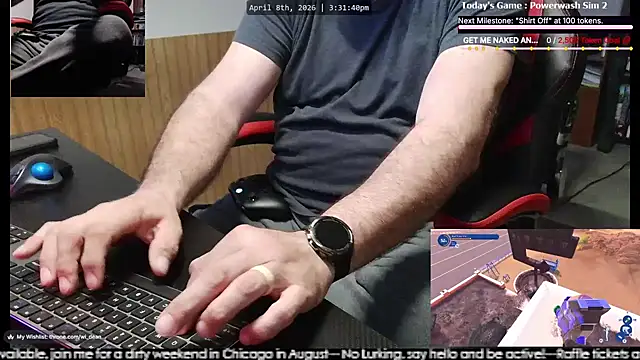 DeanonCam online show from April 8, 2026, 8:32 pm