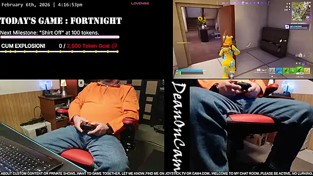 DeanonCam online show from February 6, 2026, 10:17 pm