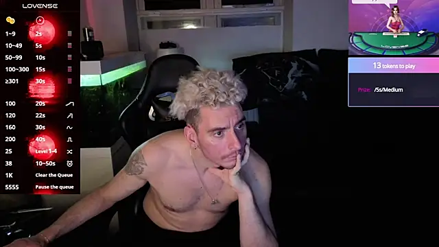 Rayzel White online show from June 21, 2026, 2:06 am