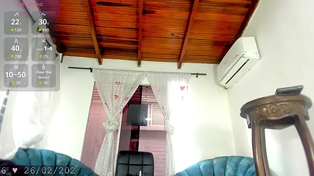 dulce y Jhoselin online show from February 26, 2026, 8:53 pm