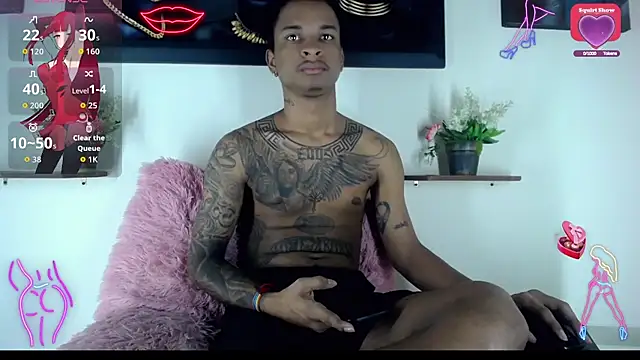 Snapshot of Tatoo_Noah chatting on February 13, 2026, 1:00 pm Tatoo Noah online show from February 13, 2026, 1:00 pm