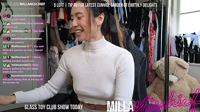 millamischief online show from July 31, 2026, 3:28 am
