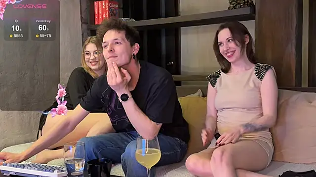 Three Some Dream online show from March 22, 2026, 3:13 pm