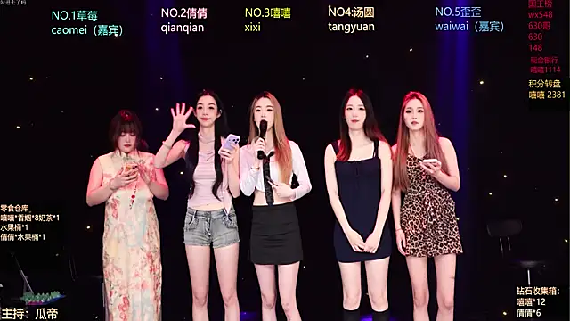 Bgirl-001 online show from April 10, 2026, 8:43 am