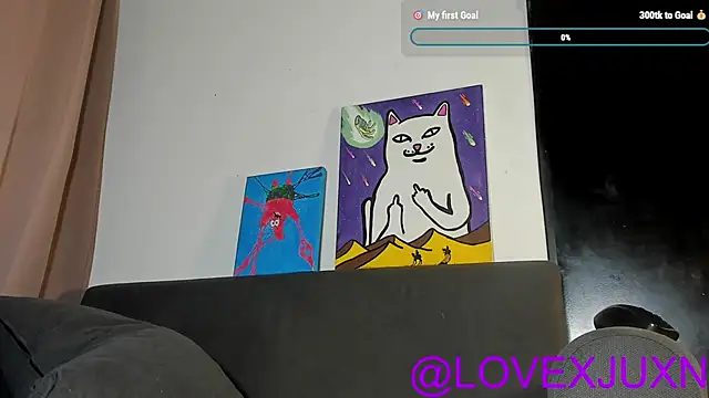 LovexJuxn8 online show from March 9, 2026, 7:50 pm