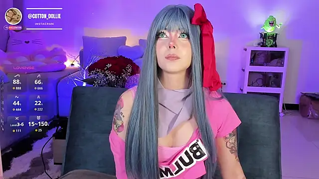 Snapshot of Cotton_dollie chatting on February 20, 2026, 11:23 am Cotton dollie online show from February 20, 2026, 11:23 am