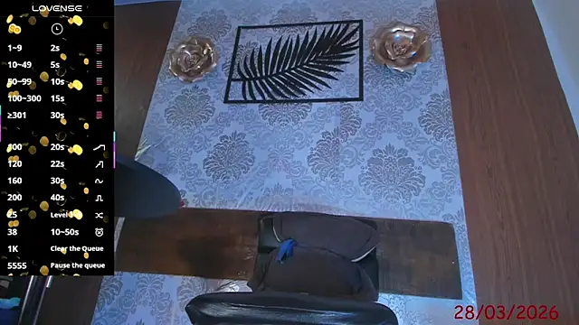 Ashly Luxx online show from March 28, 2026, 4:08 pm