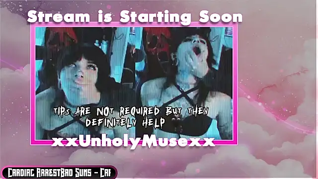 xxunholymusexx online show from July 27, 2026, 9:00 pm