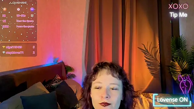 Ricki Bloom online show from July 2, 2026, 3:34 am