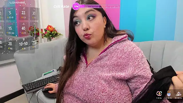RoxanneDiaz online show from June 10, 2026, 12:01 am