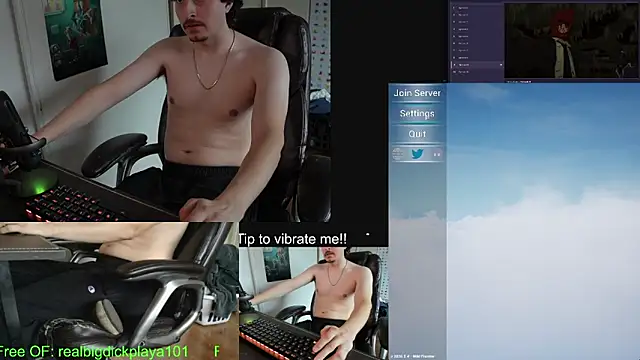 BigDickPlaya101 online show from May 25, 2026, 1:27 am
