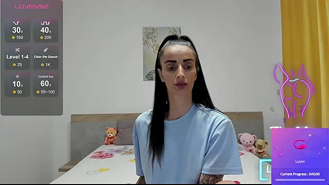 BlissAria online show from July 27, 2026, 8:05 pm