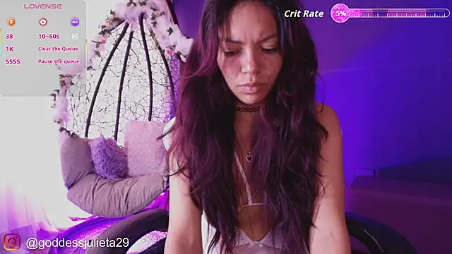 GoddessJulieta  online show from June 21, 2026, 7:30 pm