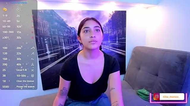 Nina-Mars online show from June 2, 2026, 7:47 pm