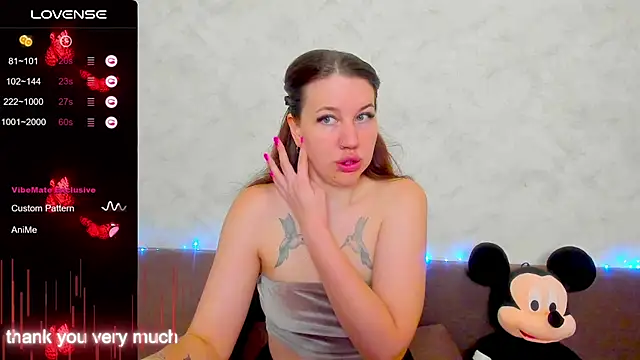 Arya Curves online show from July 29, 2026, 1:27 am