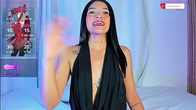 Saracortess online show from July 30, 2026, 3:05 am
