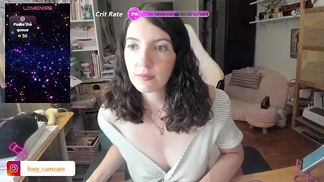 Foxy c online show from July 16, 2026, 9:01 pm