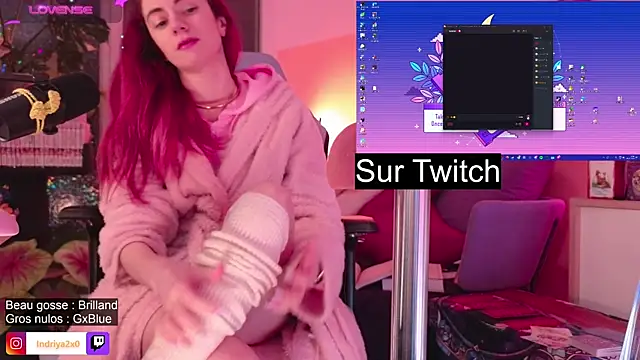 Snapshot of Indriya2x0 chatting on November 5, 2025, 9:07 pm Indriya2x0 online show from November 5, 2025, 9:07 pm