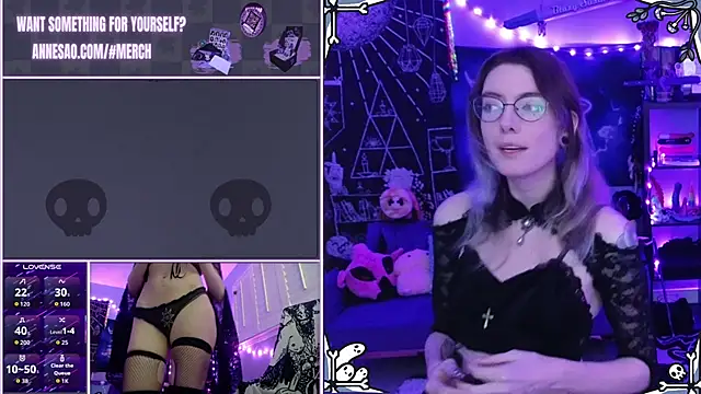 AnneSao online show from January 8, 2026, 12:16 am