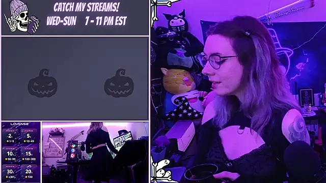 AnneSao online show from December 1, 2025, 12:11 am