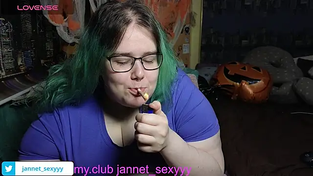 JannetPie online show from November 14, 2025, 6:55 pm