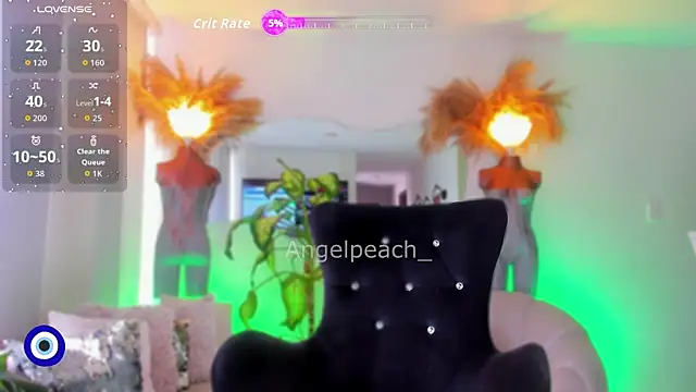 Angel Peach online show from December 22, 2025, 2:06 pm