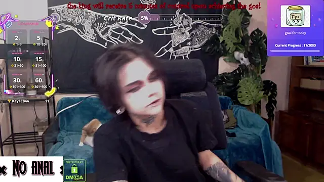 Dark  Elf online show from June 20, 2026, 9:20 pm