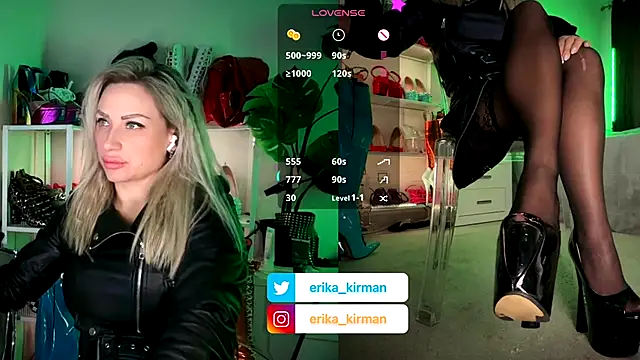 Erika Kirman online show from December 4, 2025, 10:47 am