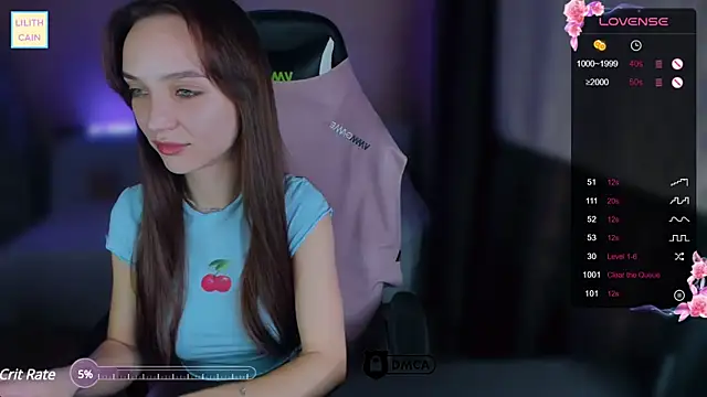 Snapshot of Lilith_Cain chatting on December 14, 2024, 9:13 pm Lilith Cain online show from December 14, 2024, 9:13 pm