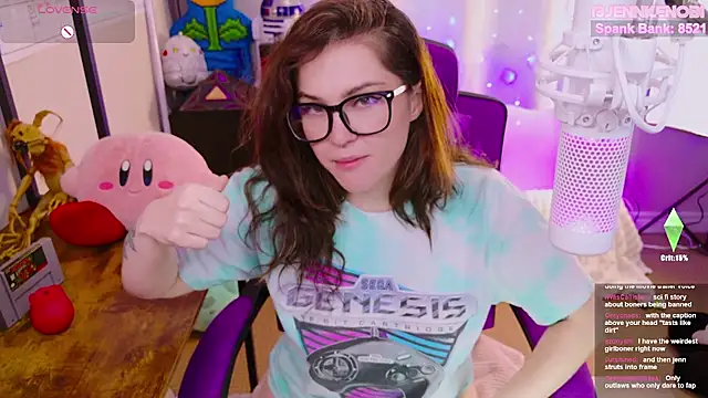 JennKenobi online show from March 12, 2025, 6:22 pm