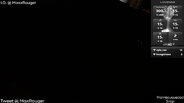Snapshot of MaxRouger chatting on February 16, 2025, 7:15 am MaxRouger online show from February 16, 2025, 7:15 am
