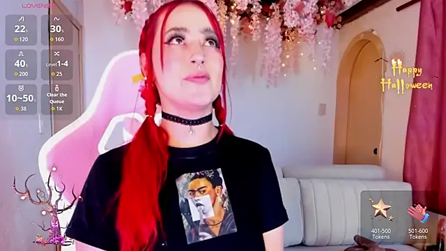 Mia-Bloom online show from October 22, 2025, 1:27 am